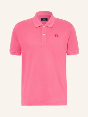 La Martina Koszulka Polo Z Piki Regular Fit pink