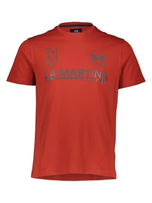 La Martina Koszulka w kolorze czerwonym rozmiar: XL
