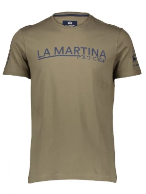 La Martina Koszulka w kolorze khaki rozmiar: XXL
