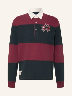 La Martina Koszulka W Stylu Rugby rot