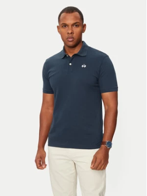 La Martina Polo BPMP01 PK031 Granatowy Regular Fit