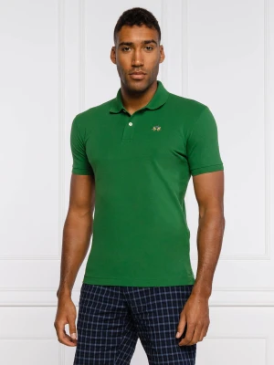 La Martina Polo Eduardo | Slim Fit | pique zielony