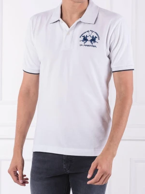 La Martina Polo Miguel | Regular Fit | pique biały