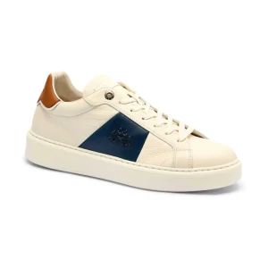 La Martina Skórzane sneakersy GRANA