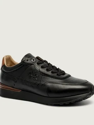 La Martina Skórzane sneakersy TODI