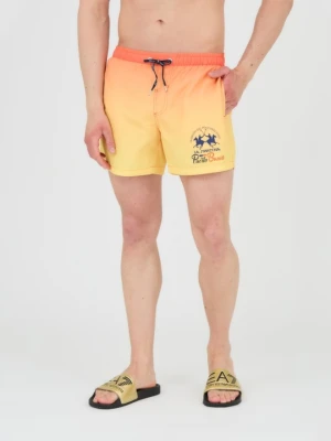 LA MARTINA Spodenki kąpielowe męskie żółte, Rozmiar 3XL