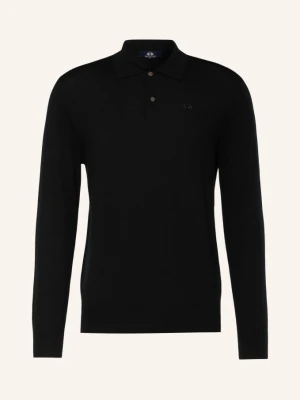 La Martina Sweter schwarz CZARNY