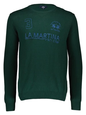 La Martina Sweter w kolorze zielonym rozmiar: L