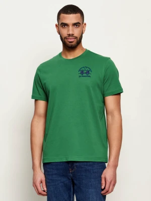 La Martina T-shirt | Regular Fit zielony