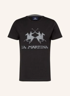 La Martina T-Shirt schwarz