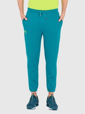 LA MARTINA Turkusowe męskie spodnie dresowe, Rozmiar S