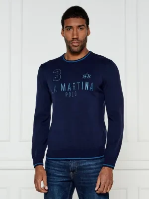 La Martina Wełniany sweter | Regular Fit