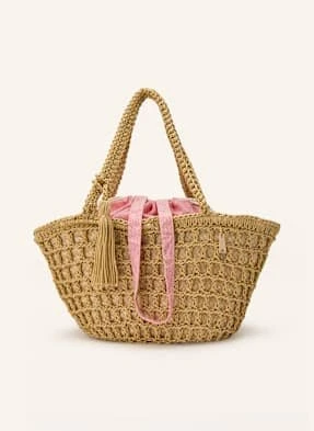 La Milanesa Torba Shopper Mediterraneo beige