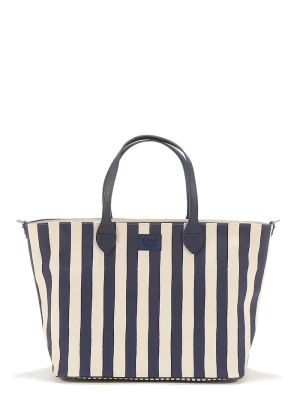 La Millou torba STRIPES NAVY granatowy