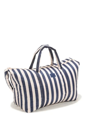 La Millou torba STRIPES NAVY granatowy