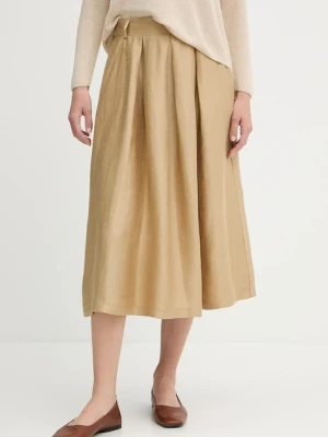 La Petite Française spódnica z domieszką lnu JOSEPHINE