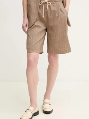 La Petite Française szorty z domieszką lnu SOLANGE