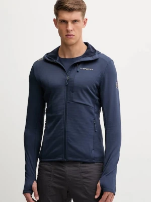 LA Sportiva bluza outdoorowa Chill Thermal męska kolor granatowy z kapturem gładka ZAHF017
