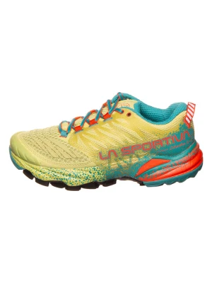 LA SPORTIVA Buty "Akasha II" w kolorze żółto-turkusowym do biegania rozmiar: 39