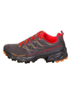 LA SPORTIVA Buty "Akyra" w kolorze antracytowo-czerwonym do biegania rozmiar: 37