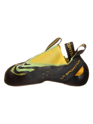 LA SPORTIVA Buty wspinaczkowe "Speedster" w kolorze czarno-żółto-zielonym rozmiar: 38