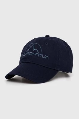 LA Sportiva czapka z daszkiem Hike kolor granatowy z aplikacją
