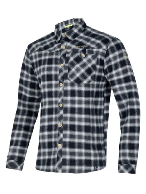 LA SPORTIVA Koszula funkcyjna "Rambler" w kolorze szaro-czarno-białym rozmiar: L