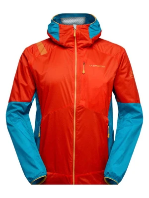 LA SPORTIVA Kurtka funkcyjna "Across" w kolorze niebiesko-czerwonym rozmiar: L