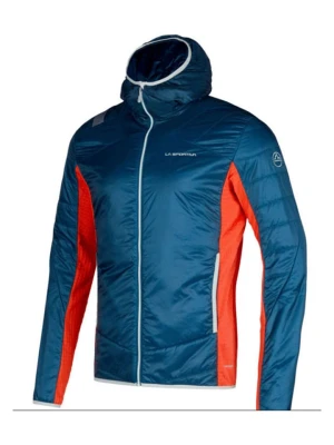 LA SPORTIVA Kurtka polarowa "Aequilibrium" w kolorze morsko-czerwonym rozmiar: L