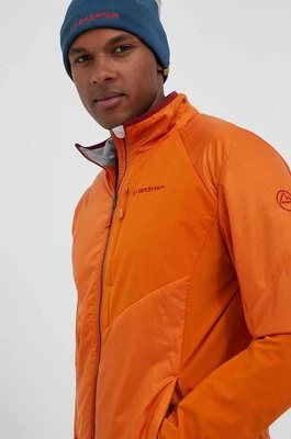 La Sportiva kurtka sportowa Ascent Primaloft kolor pomarańczowy