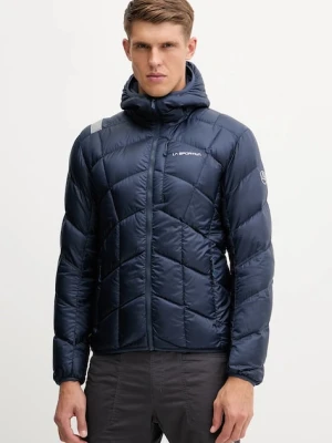 LA Sportiva kurtka sportowa puchowa Pinnacle Down kolor granatowy ZASJ095