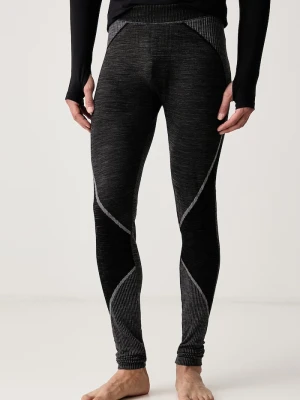 La Sportiva legginsy funkcyjne męskie z wełną Wool70 Tech szary