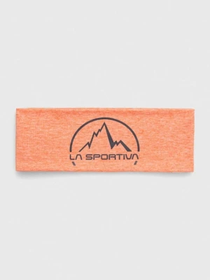 La Sportiva opaska na głowę Artis kolor pomarańczowy