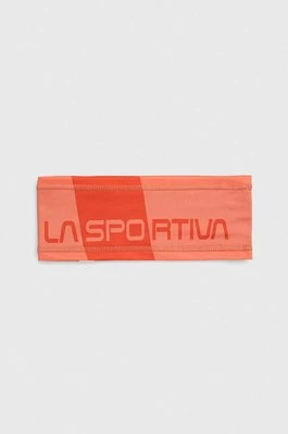 La Sportiva opaska na głowę Diagonal kolor pomarańczowy