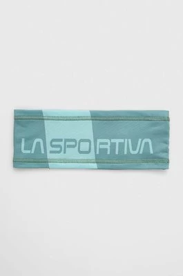 La Sportiva opaska na głowę Diagonal kolor zielony