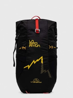 La Sportiva plecak Alpine kolor czarny duży z nadrukiem