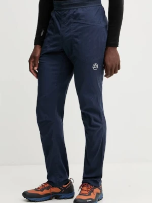 LA Sportiva spodnie sportowe Roots męskie kolor granatowy ZACP069