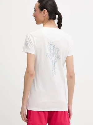 La Sportiva T-shirt trekkingowy damski bawełniany Climb Flower