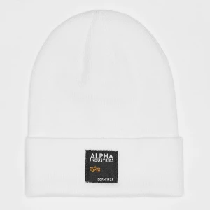 Label Beanie, markiAlpha Industries, Czapki beanie, w kolorze biały, rozmiar: