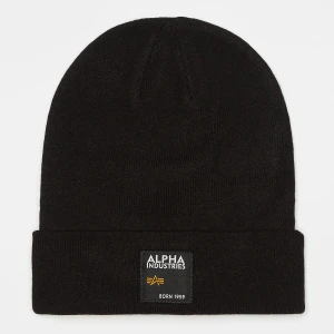 Label Beanie, markiAlpha Industries, Czapki beanie, w kolorze czarny, rozmiar: