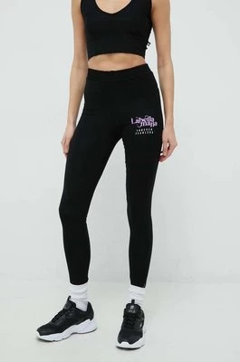 LaBellaMafia legginsy damskie kolor czarny z nadrukiem