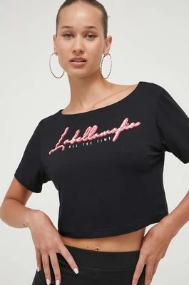 LaBellaMafia t-shirt damski kolor czarny