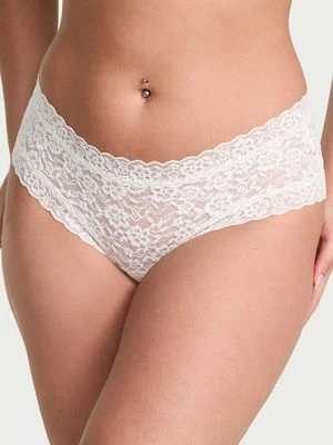Lacie Majtki koronkowe Blossom Cheeky Victoria's Secret Biały