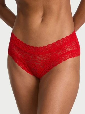 Lacie Majtki koronkowe Blossom Cheeky Victoria's Secret Czerwony