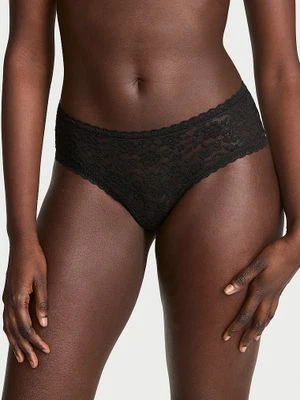 Lacie Majtki koronkowe Keyhole Cheeky Victoria's Secret Czarny