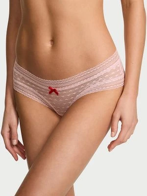 Lacie Majtki z siateczki Heart Lace Cheeky Victoria's Secret