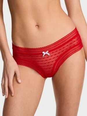 Lacie Majtki z siateczki Heart Lace Cheeky Victoria's Secret