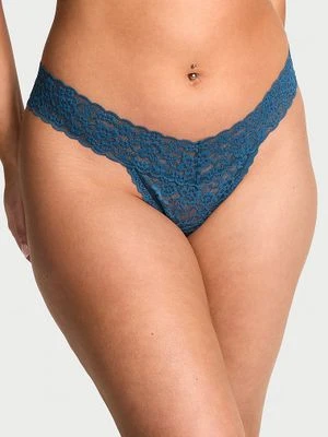 Lacie Stringi koronkowe Blossom Victoria's Secret Niebieski