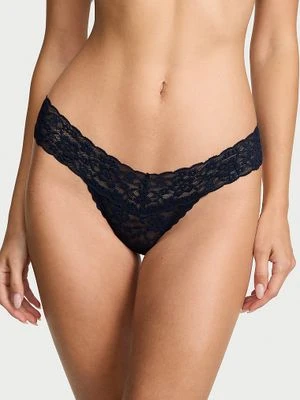 Lacie Stringi koronkowe Lace Victoria's Secret Niebieski