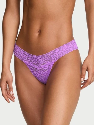 Lacie Stringi koronkowe Lace Victoria's Secret Fioletowy